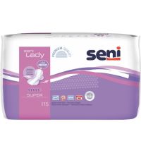 Absorbante urologice pentru femei Lady, Super, 15 bucati, Seni